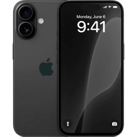 Apple iPhone 16 Plus 128 ГБ (Чёрный | Black)