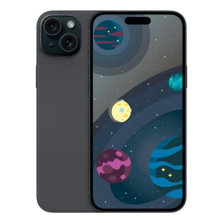 Apple iPhone 15 Plus 256 ГБ (Чёрный | Black)