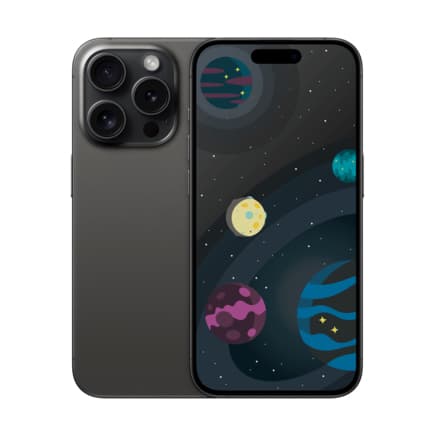 Apple iPhone 15 Pro 1 ТБ («Чёрный титан» | Black Titanium)